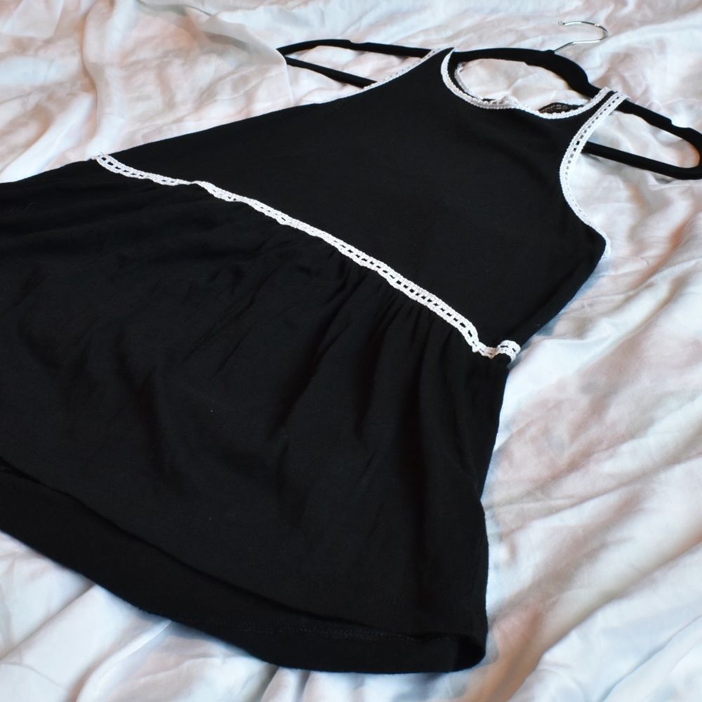 Express Black Halter Top